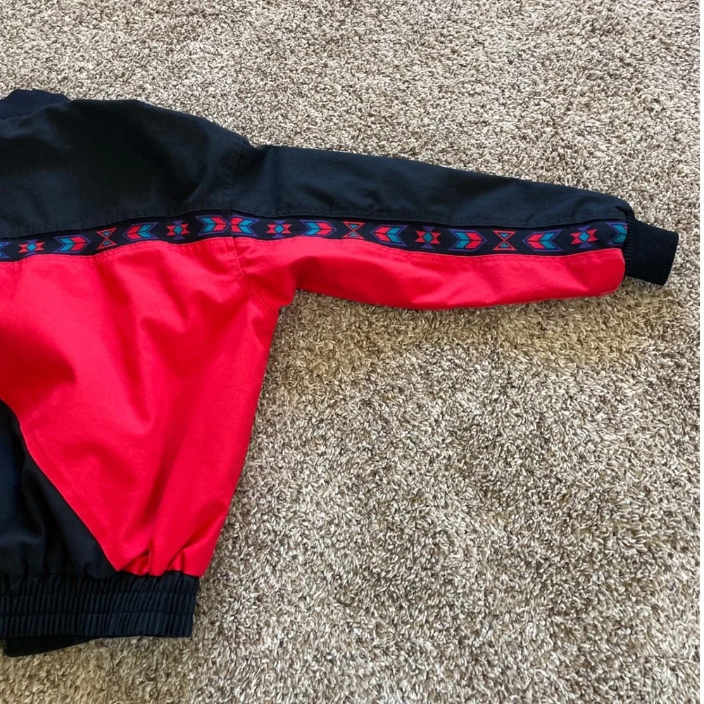 VTG Davis‎ James Southwestern Bomber Jacket Mens M Vintage Western Santa Fe USA